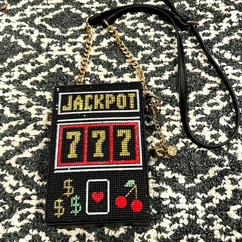 Aldo Jackpot Bucket Crossbody W Dice Charm
